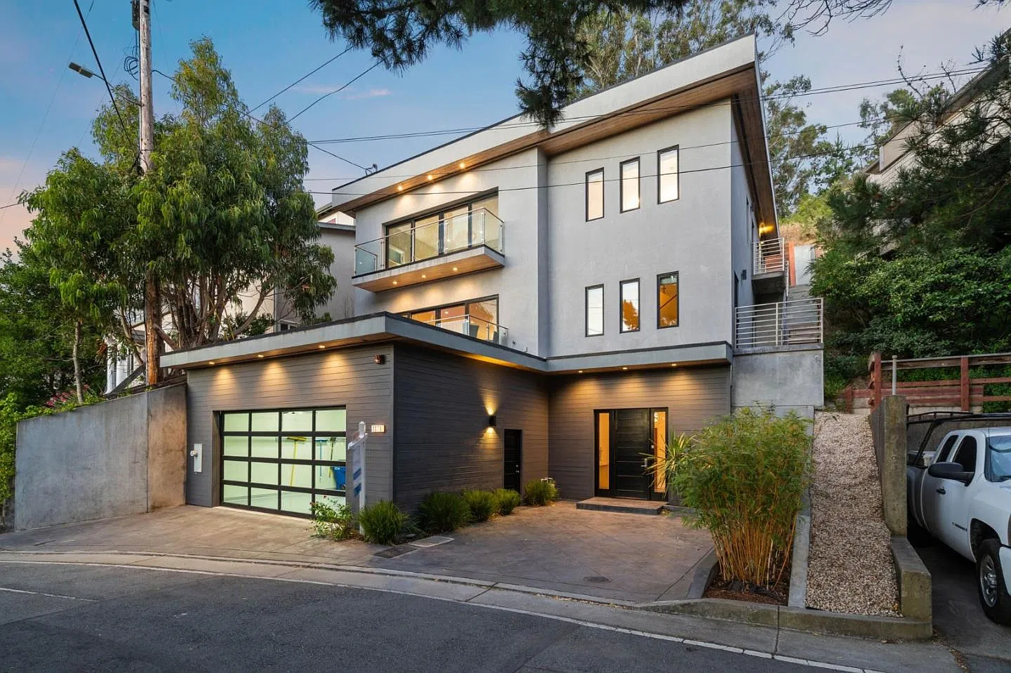 A completed residential project featured in HQ Construction’s portfolio