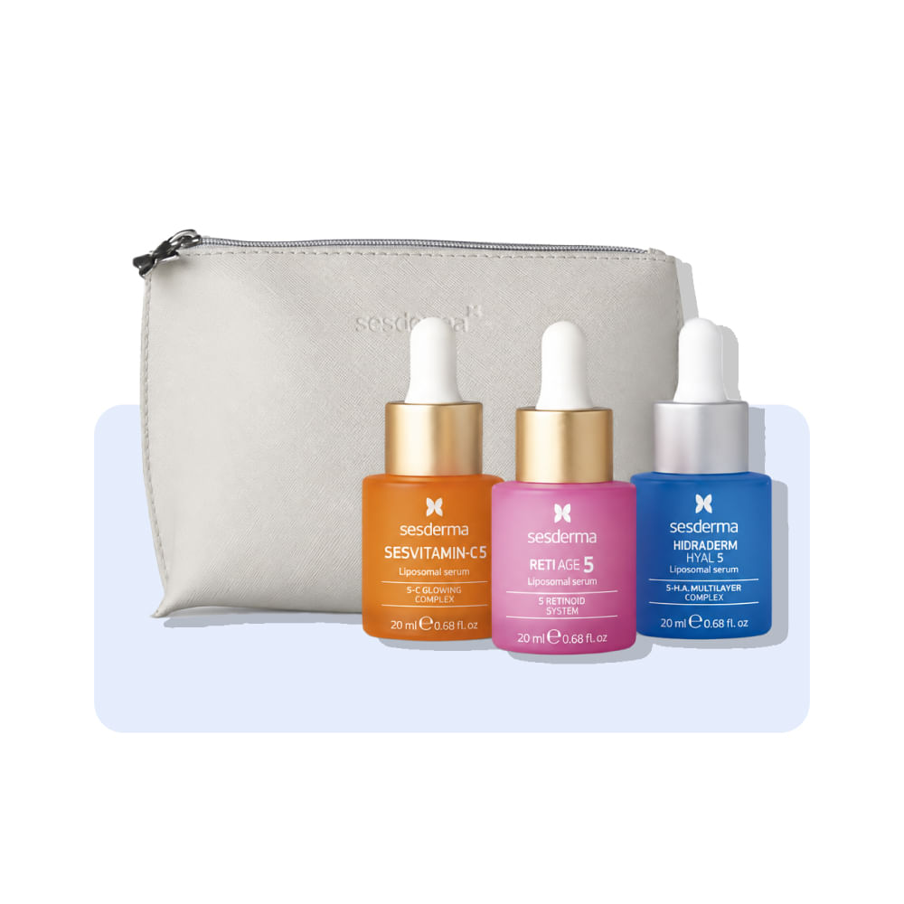 [EKO-BP-7162] Kit Sesderma Mini Sestamin C + Retiage 5 + Hidraderm Hyal 5