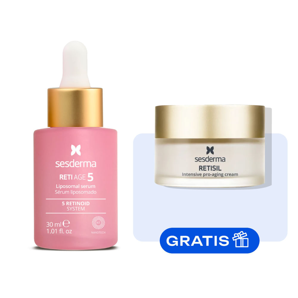 Kit Sesderma Antiedad Retiage Serum GRATIS Retisil Crema Intensiva
