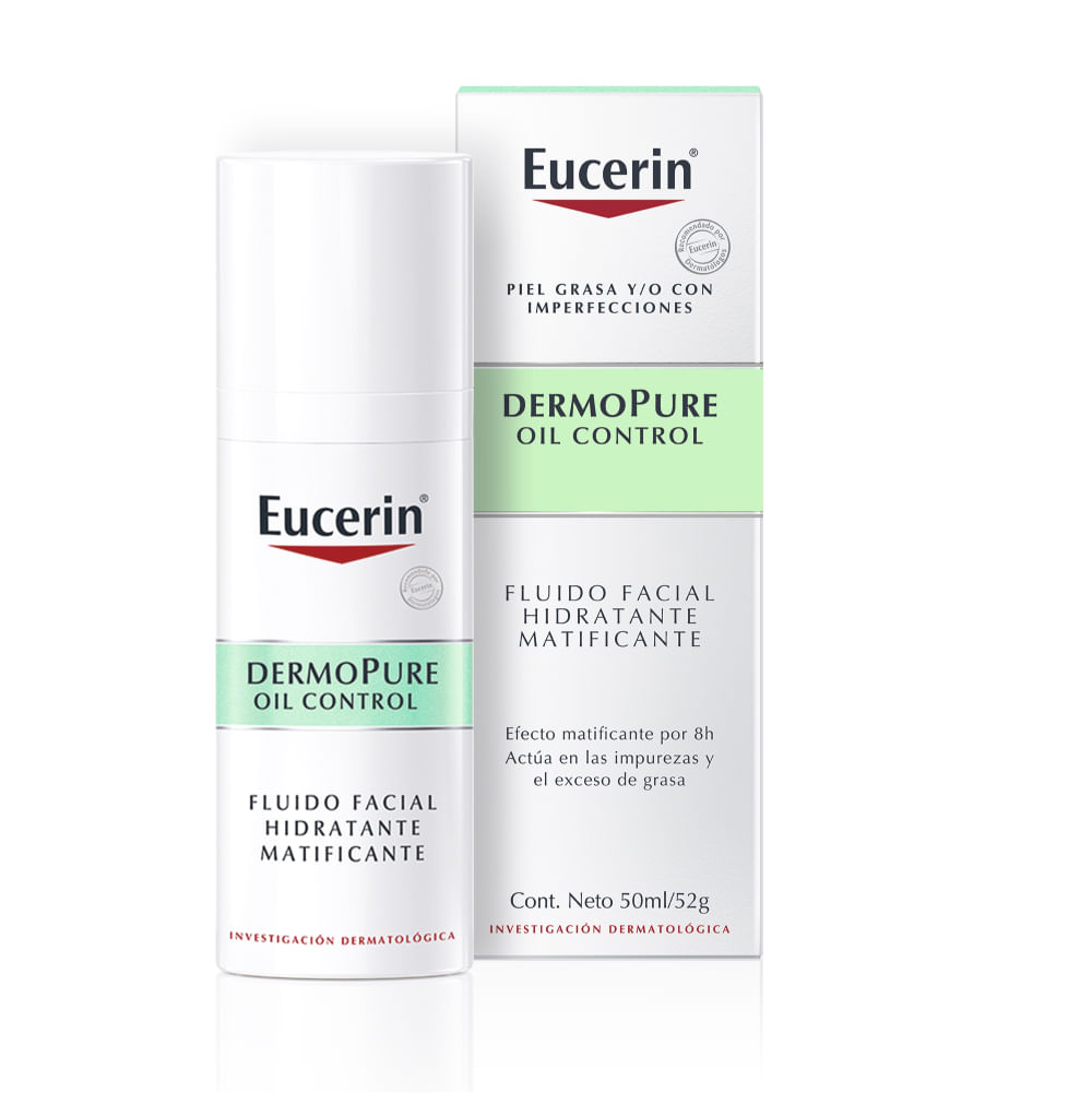 [EKO-BP-1091] Eucerin DermoPure Oil Control Fluido Facial Hidratante Matificante 50 ml