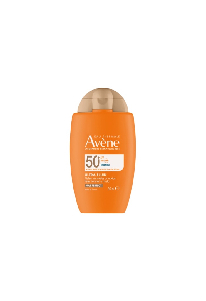 Avène Protector Solar Ultra Fluid Mat Color SPF 50+ 50 Ml